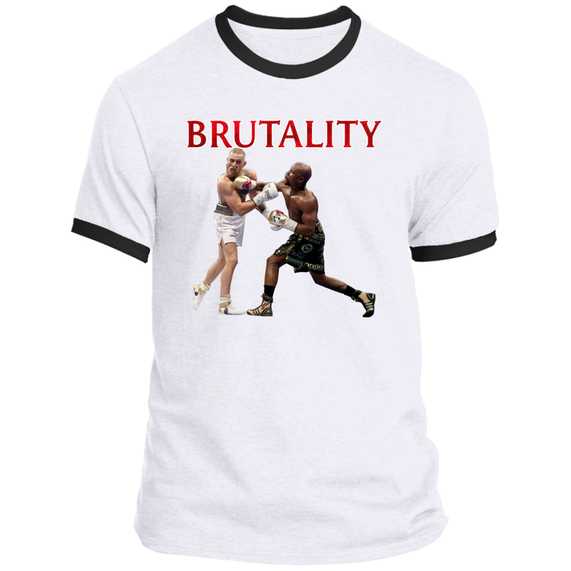 Artichoke Fight Gear Custom Design #5. Brutality! Ringer Tee