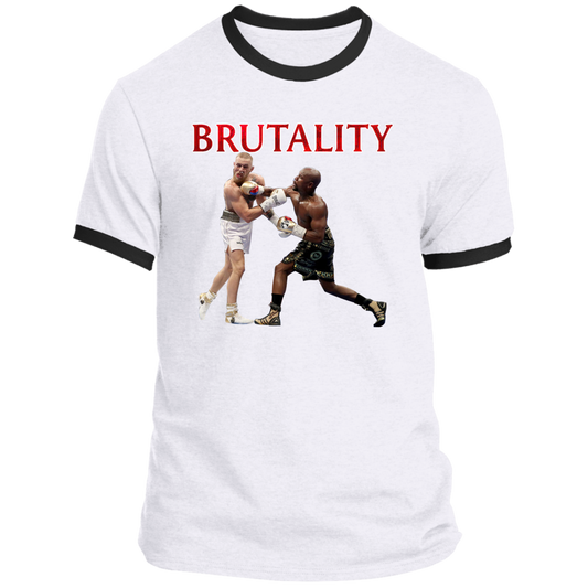 Artichoke Fight Gear Custom Design #5. Brutality! Ringer Tee