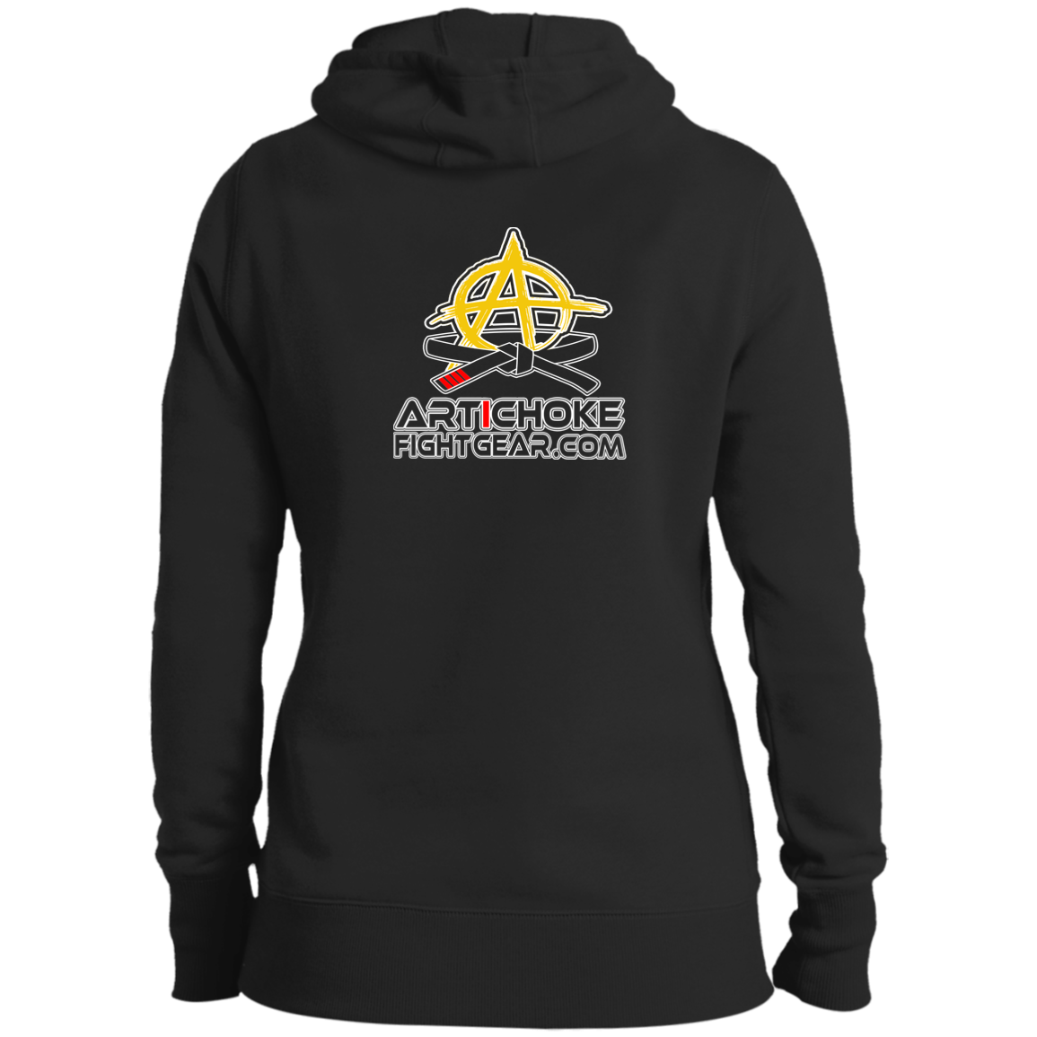 Artichoke Fight Gear Custom Design #2. USE ARMBARS. Ladies' Pullover Hooded Sweatshirt