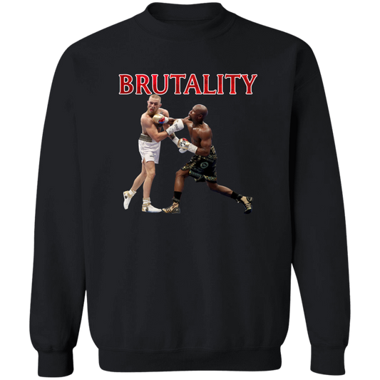 Artichoke Fight Gear Custom Design #5. Brutality! Crewneck Pullover Sweatshirt