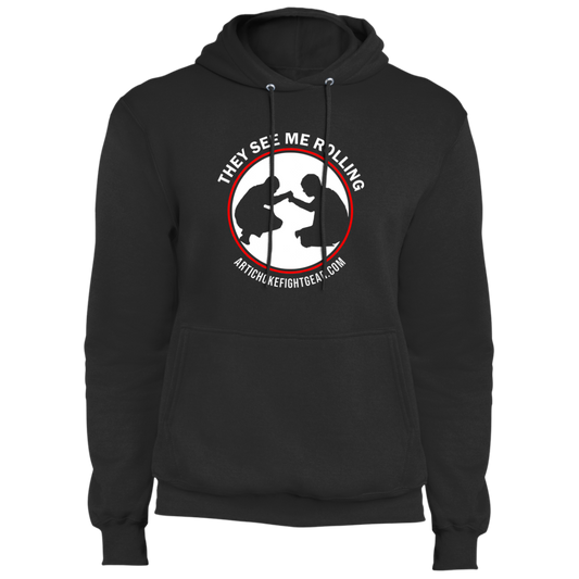 Artichoke Fight Gear Custom Design #16. They See Me Rolling. Fleece Pullover Hoodie