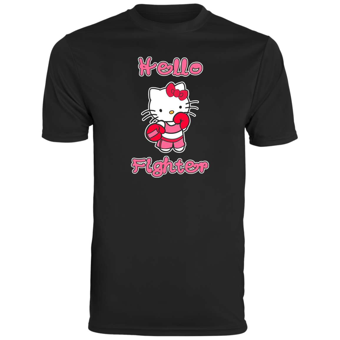 Artichoke Fight Gear Custom Design #11. Hello Fighter. Youth Moisture-Wicking Tee