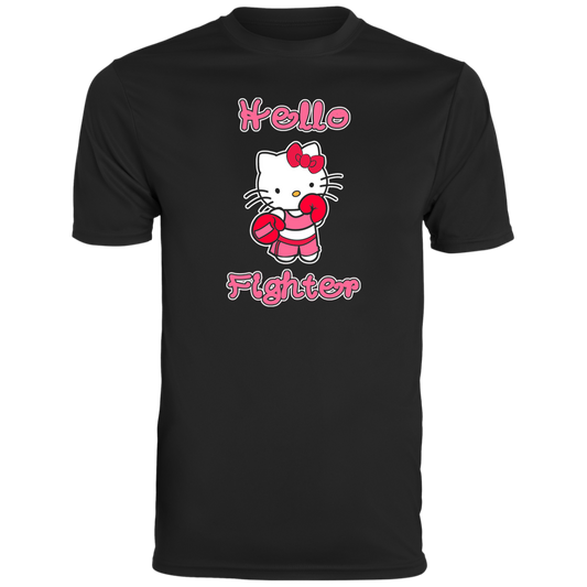 Artichoke Fight Gear Custom Design #11. Hello Fighter. Youth Moisture-Wicking Tee