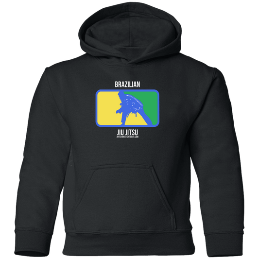 Artichoke Fight Gear Custom Design #13. BJJ, The New National Pastime. Youth Pullover Hoodie