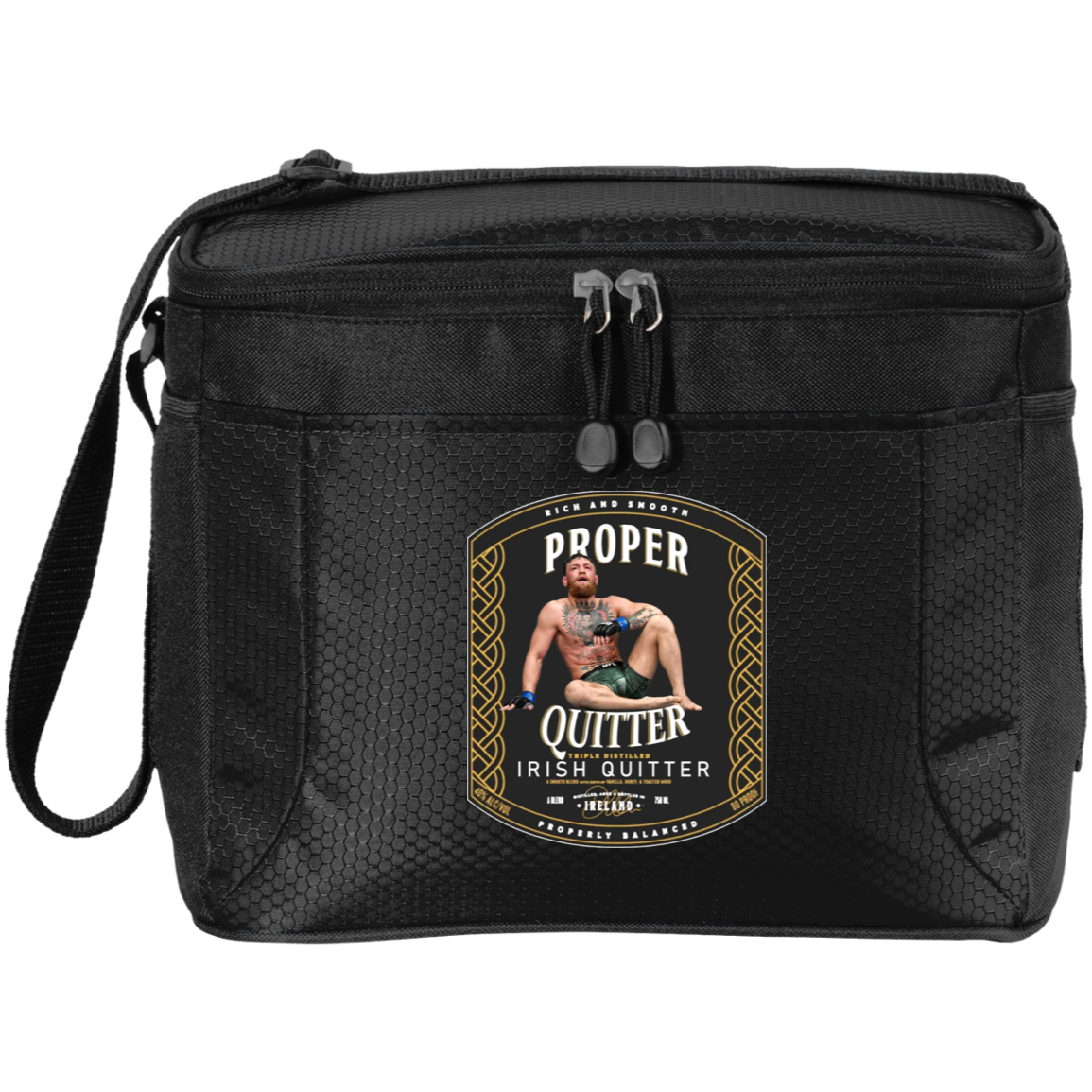 Artichoke Fight Gear Custom Design #15. Proper Quitter. 12-Pack Cooler