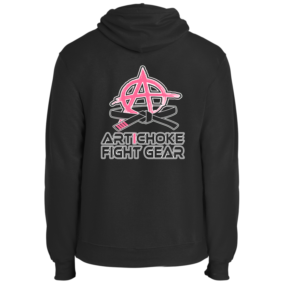 Artichoke Fight Gear Custom Design #11. Hello Fighter. Fleece Pullover Hoodie