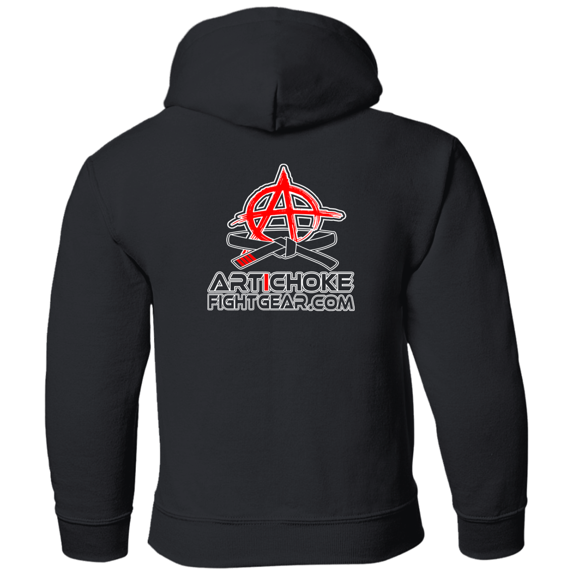 Artichoke Fight Gear Custom Design #12. Keep Calm and Shrimp Out. Youth Pullover Hoodie