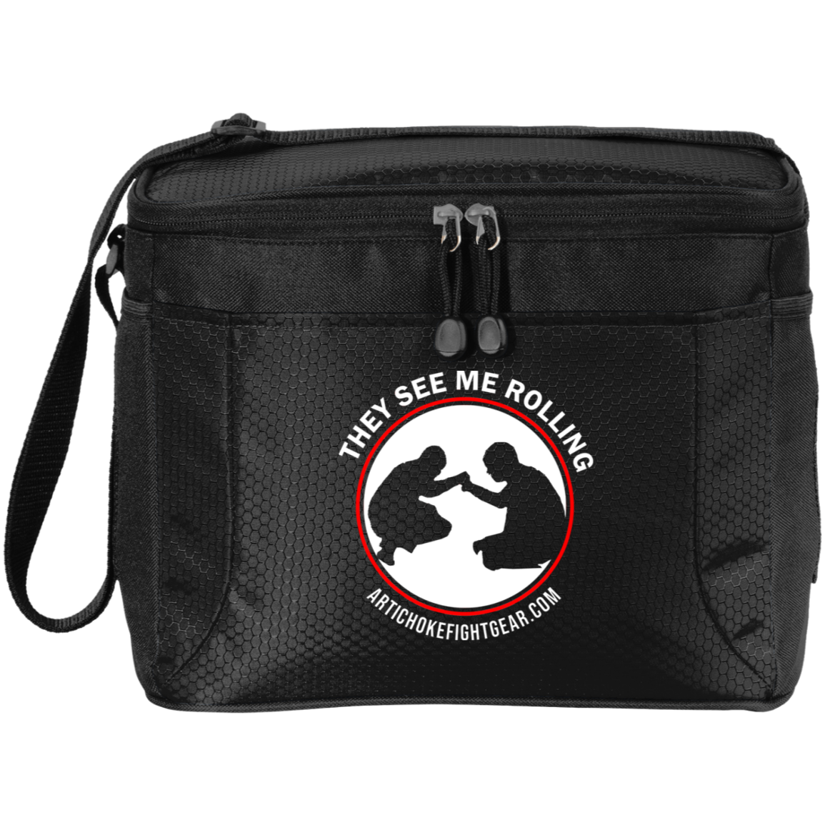 Artichoke Fight Gear Custom Design #16. They See Me Rolling. 12-Pack Cooler