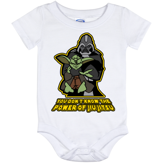 Artichoke Fight Gear Custom Design #20. You Don't Know the Power of Jiu Jitsu. Baby Onesie 12 Month