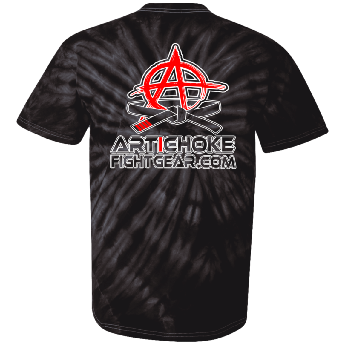 Artichoke Fight Gear Custom Design #16. They See Me Rolling. 100% Cotton Tie Dye T-Shirt