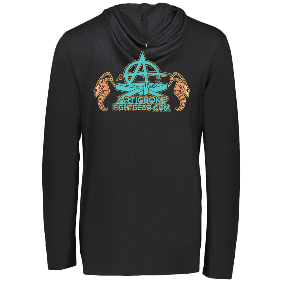 Artichoke Fight Gear Custom Design #18. Shrimpin ain't Easy. Eco Triblend T-Shirt Hoodie