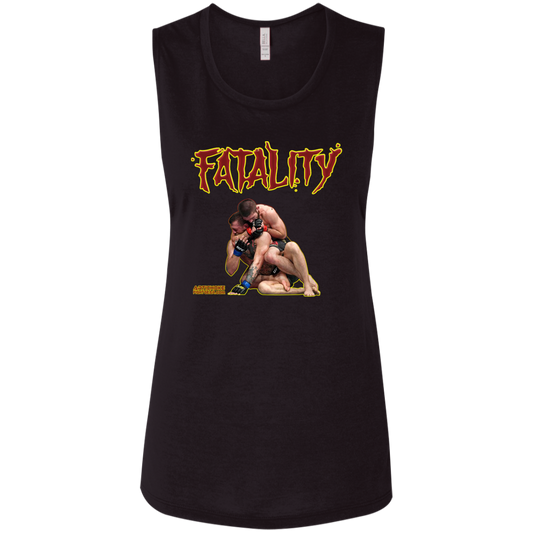 Artichoke Fight Gear Custom Design #21. FATLAITY! Ladies' Flowy Muscle Tank