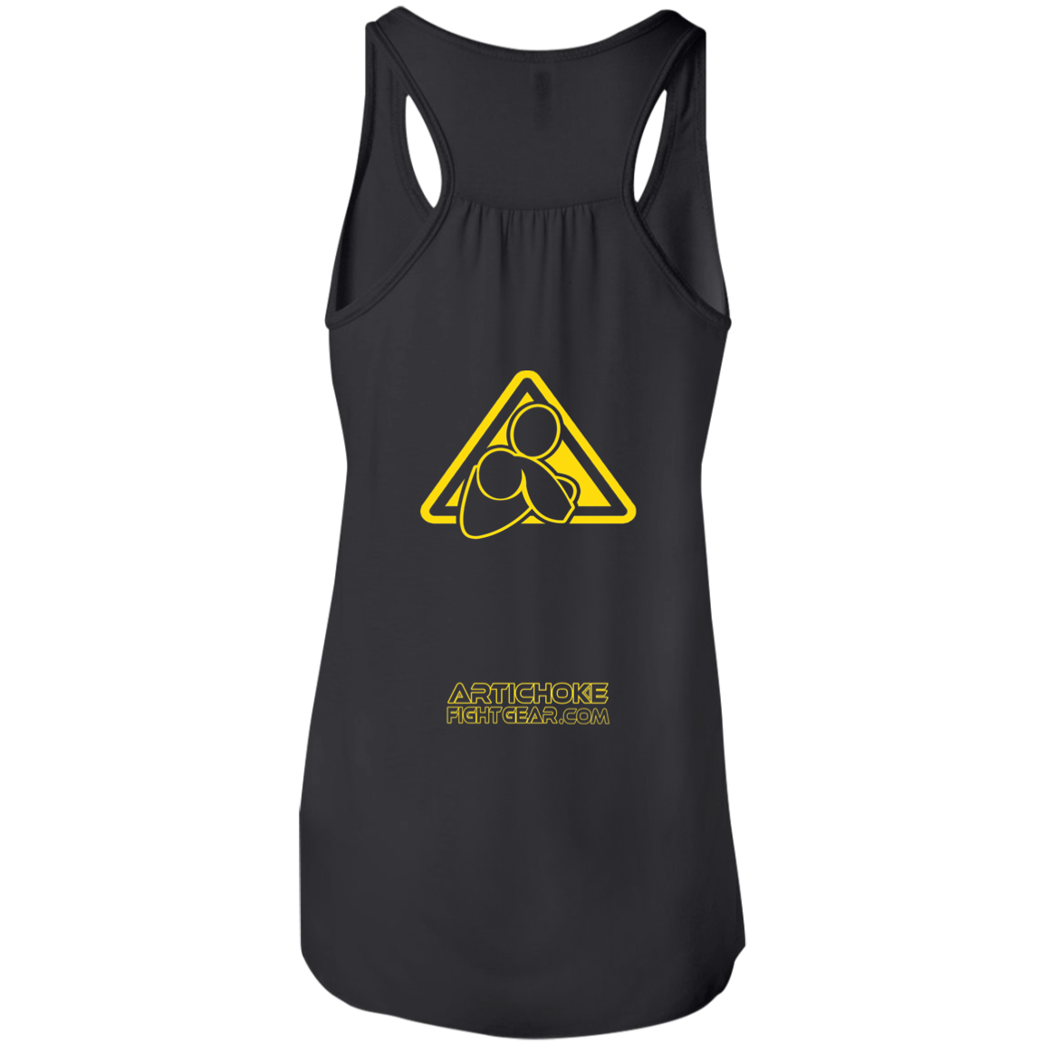 AFG Custom Design #07. CAUTION: CHOKING HAZARD. Flowy Racerback Tank