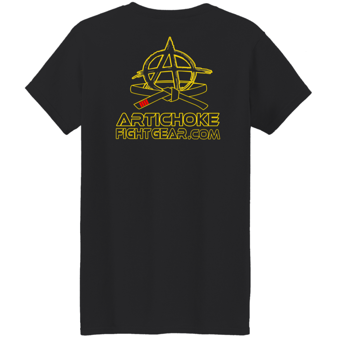 Artichoke Fight Gear Custom Design #20. You Don't Know the Power of Jiu Jitsu. Ladies' 100% Pre-Shrunk Cotton T-Shirt