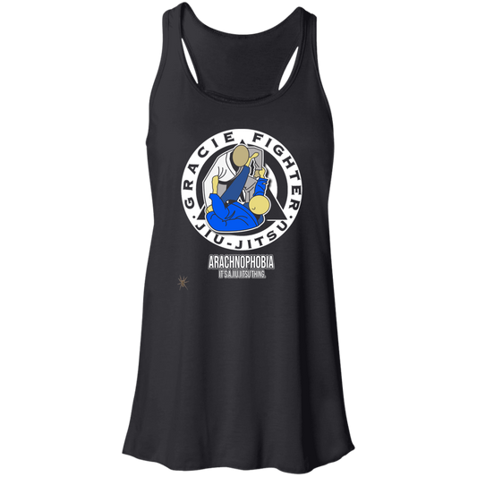 Artichoke Fight Gear Custom Design #1. Arachnophobia: Fear of Spiders. Spider Guard. It's a Jiu Jitsu Thing. Flowy Racerback Tank