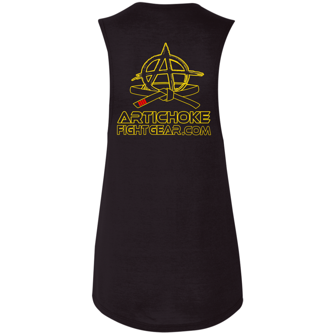 Artichoke Fight Gear Custom Design #20. You Don't Know the Power of Jiu Jitsu. Ladies' Flowy Muscle Tank